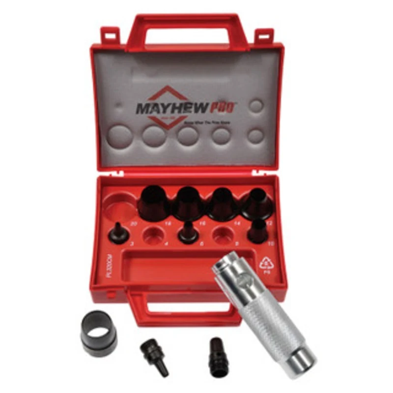 Mayhew 11 pc. Hollow Punch Set #320CM - 66010